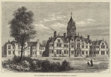 Das Glamorgan und Monmouthshire Krankenhaus in Cardiff